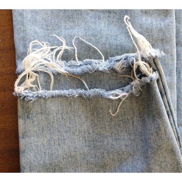 Vintage Buckle Pepe Jeans 26 Betty High Rise Embroidered Raw Cuff - Picture 10 of 15